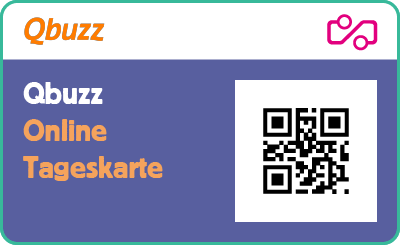 Qbuzz Online Tageskarte